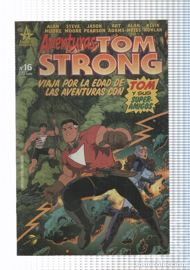 C&oacute;mics: World Comics: Las Aventuras de Tom Strong num 16 - F-F-Fantasmas al volane (Alan Moore) - NULL