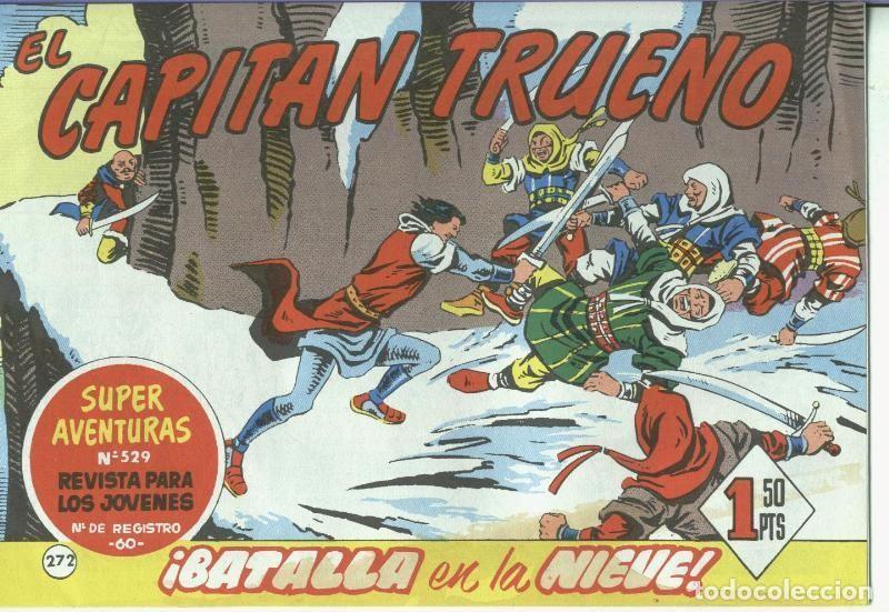 Comics: El Capitan trueno facsimil numero 272: Batalla en la nieve - Angel Pardo-Victor Mora