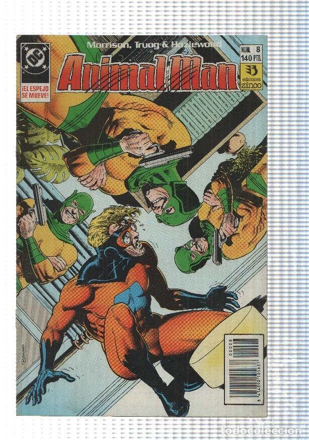 C&oacute;mics: Zinco: Animal-Man num 08. Cosa de espejos. DC Comics. Grant Morrison - NULL - Foto 1