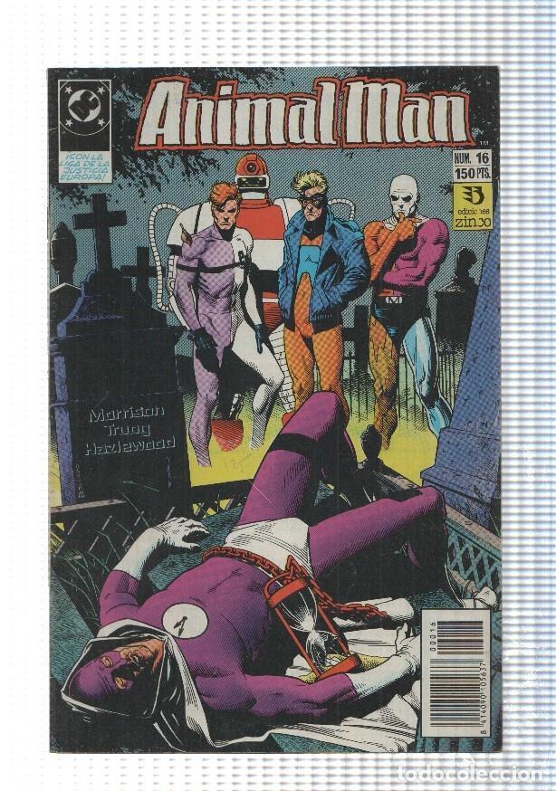 Comics : Zinco: Animal-Man num 16. Los crimenes contrareloj del Comandante del Tiempo - NULL