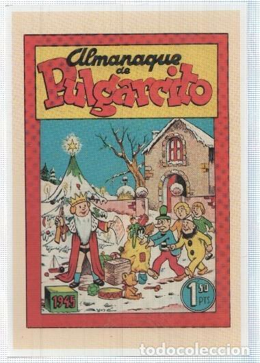 Comics: Ficha tebeo numerada 206: Pulgarcito, almanaque 1945 de Editorial Bruguera -