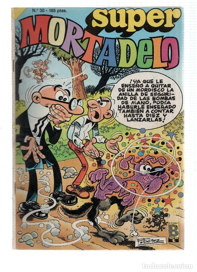 C&oacute;mics: Ediciones B: Super Mortadelo numero 030 (numerado 1 en trasera) - Varios - Foto 1