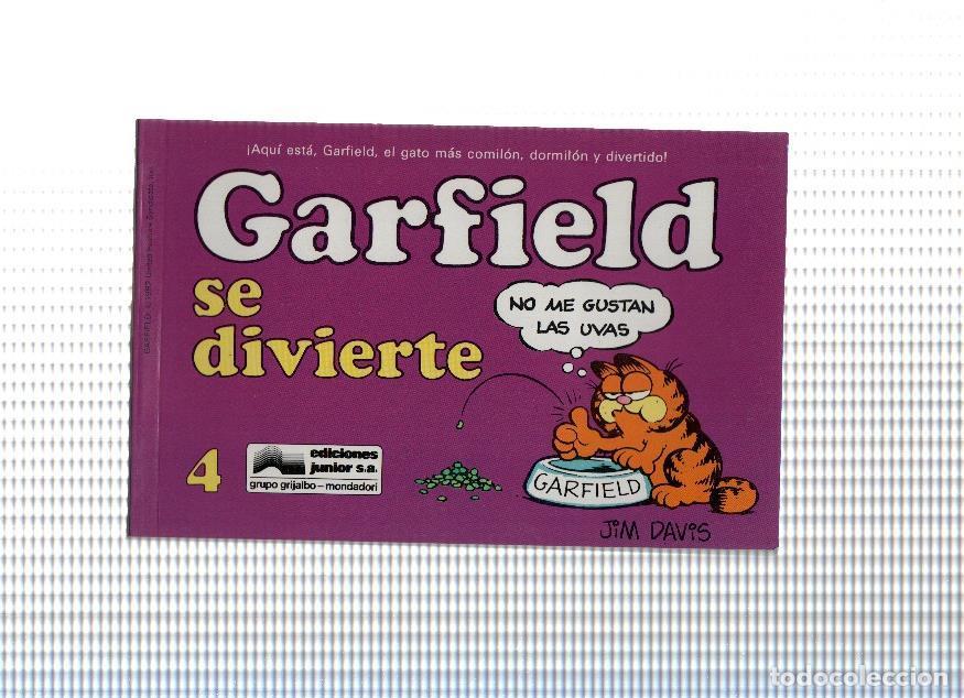 C&oacute;mics: GARFIELD Numero 04: SE DIVIERTE - JIM DAVIS (1990) - Jim Davis - Foto 1