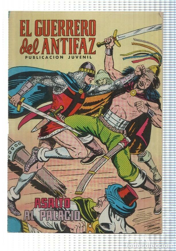 Comics : Edival: El Guerrero del Antifaz num 340 (1978) - Asalto al Palacio - NULL