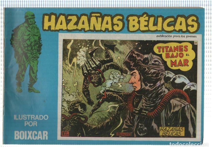 C&oacute;mics: Boixcar: Haza&ntilde;as Belicas num 134, vol XXXIV - Titanes bajo el mar - NULL
