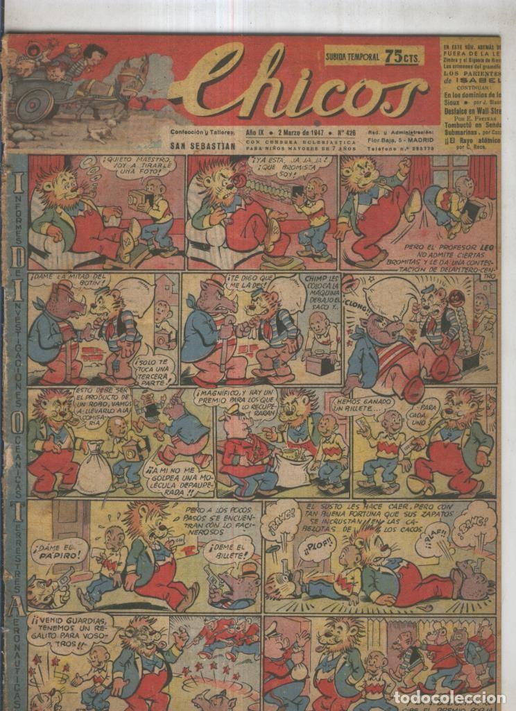 Comics: Chicos de Consuelo Gil numero 426 (procede de tomo desencuadernado) - Varios