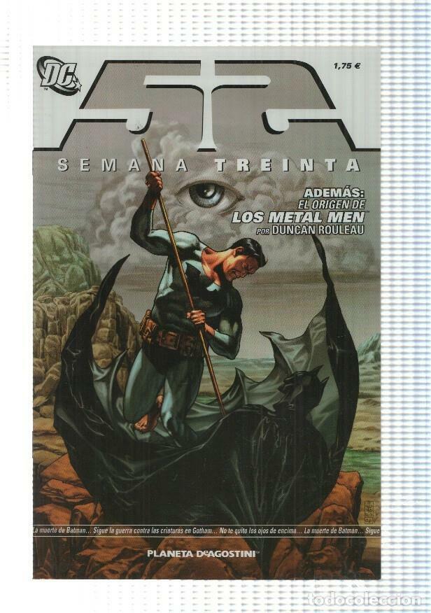 Comics: DC, Planeta: 52 Semana 30 (Johns, Morrison) - Caballero Oscuro derribado. El origen de los Metal Men