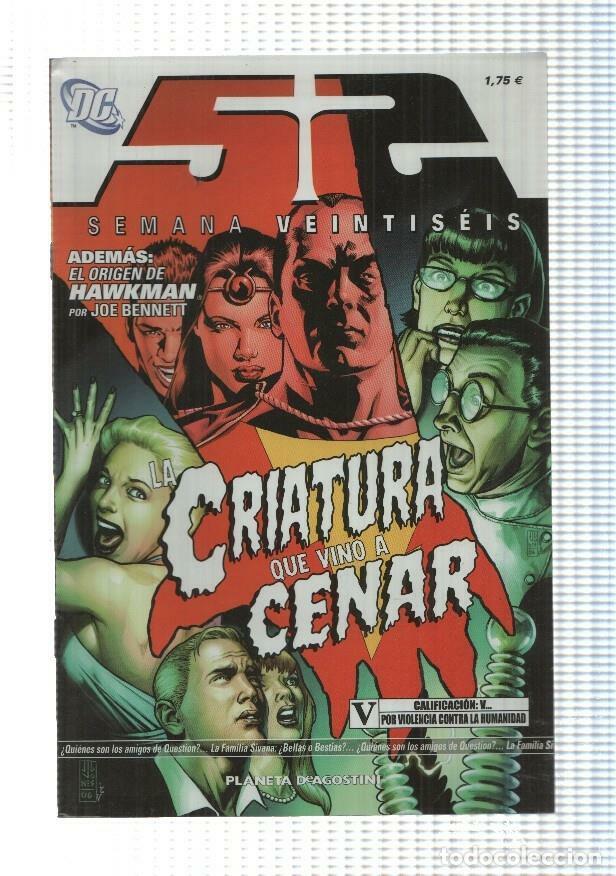 Comics: DC, Planeta: 52 Semana 26 (Johns, Morrison) - Termino medio. El origen de Hawkman - NULL