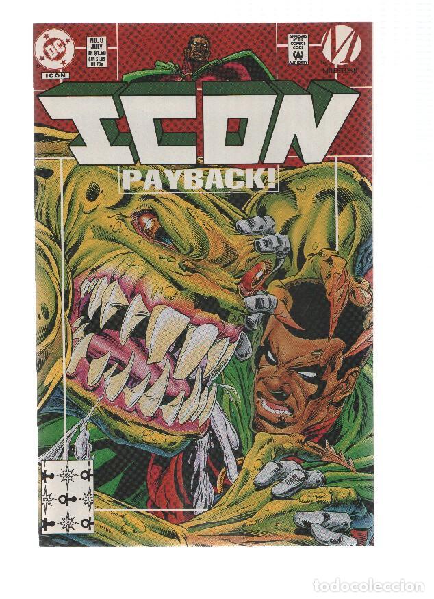 C&oacute;mics: ICON, Volume 1 Numero 03: Payback (Milestone) - Dwayne McDuffie - Foto 1