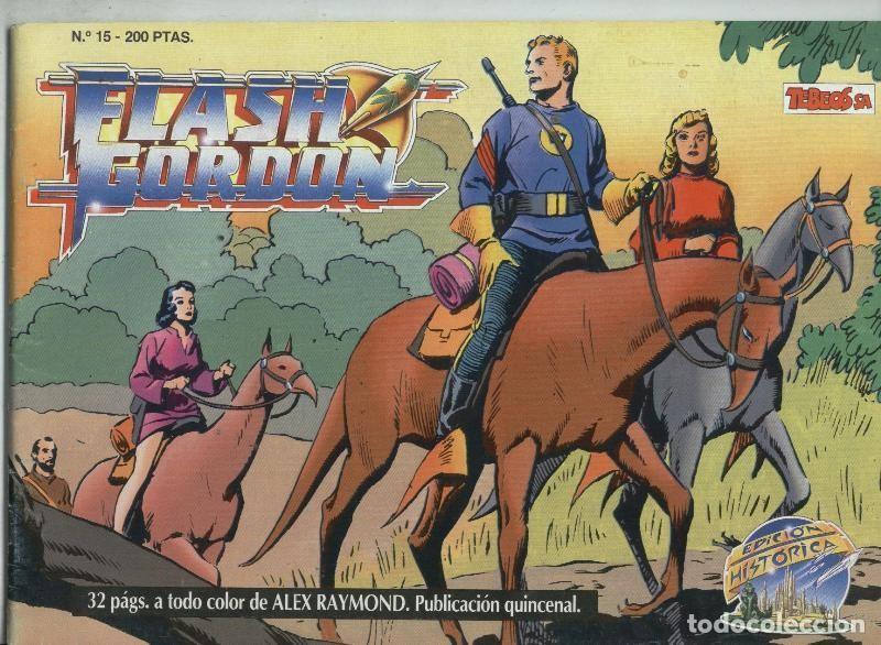 C&oacute;mics: Ediciones B: Flash Gordon numero 15 (numerado 1 en trasera) - Alex Raymond-Mac Raboy - Foto 1