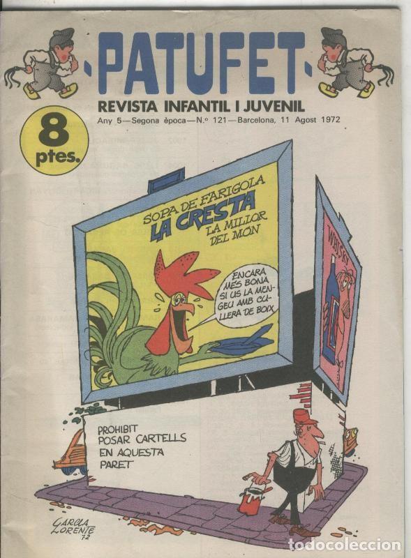 C&oacute;mics: Patufet segona epoca numero 121: Niapsland, terra de taronges quadrades,