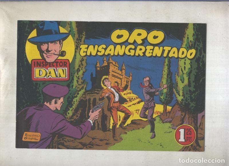 C&oacute;mics: Inspector Dan facsimil numero 28: Oro ensangrentado - Eugenio Giner - Foto 1