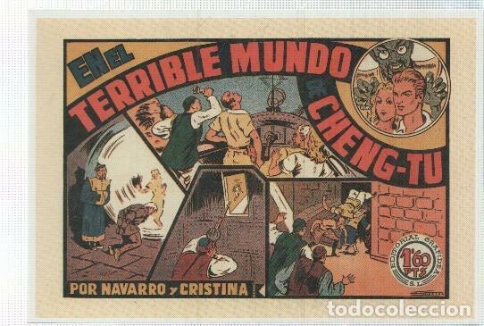 Comics: Ficha tebeo numerada 290: Navarro y Cristina: En el terrible mundo de Cheng-Tu, editorial Grafidea -