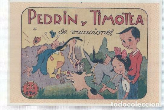 Comics : Ficha tebeo numerada 283: Pedrin y Timotera: de vacaciones, editorial Hispano Americana, -