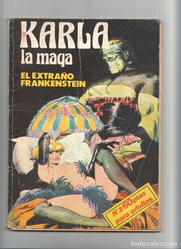 C&oacute;mics: Karla la maga numero 3: El extra&ntilde;o Frankenstein (numerado 1 en trasera) - Varios - Foto 1