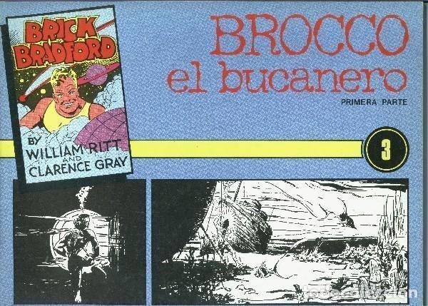 C&oacute;mics: Joaquin Esteve: Brick Bradford album 03: Brocco el bucanero, primera parte - Clarence Gray-Williams