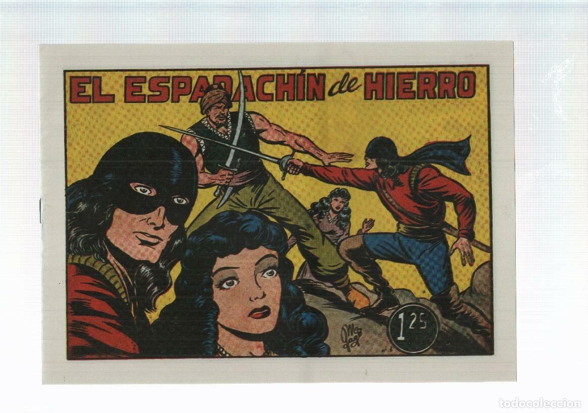 Comics : Facsimil: El Espadachin de Hierro numero 1 - Manuel Gago