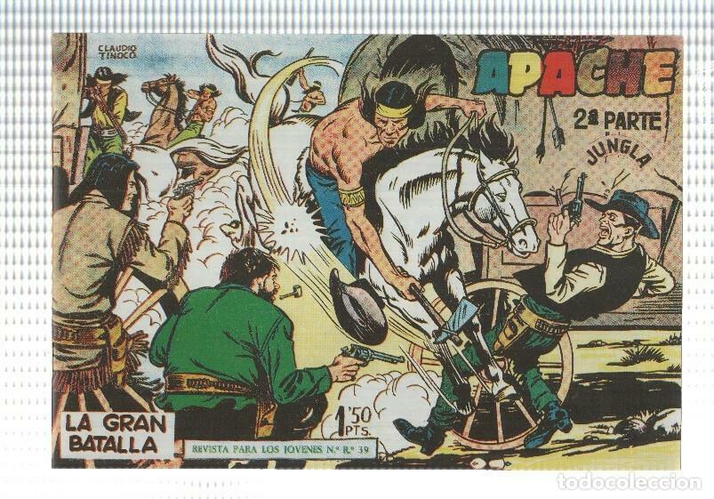 Comics: Facsimil: Apache segunda serie numero 08: la gran batalla - Claudio Tinoco