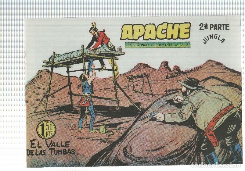 Fumetti: Facsimil: Apache segunda serie numero 22: El valle de las tumbas - Claudio Tinoco