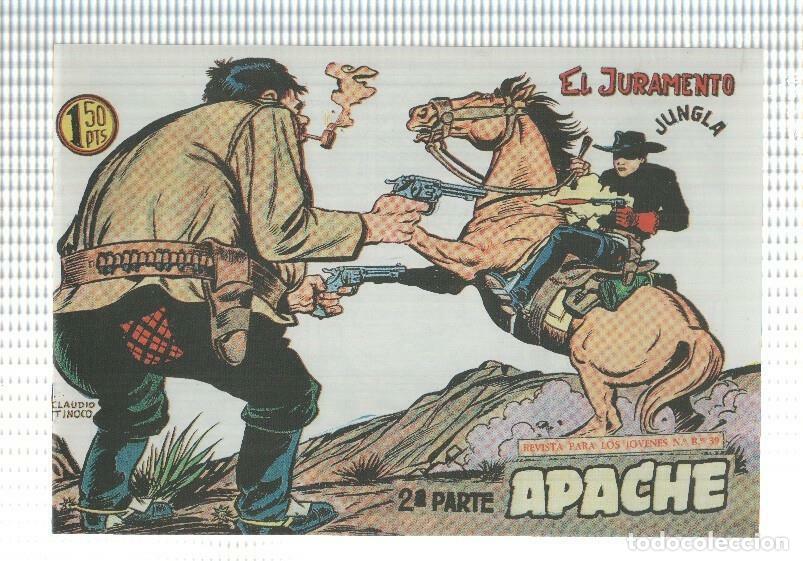 C&oacute;mics: Facsimil: Apache segunda serie numero 19: El juramento - Claudio Tinoco - Foto 1