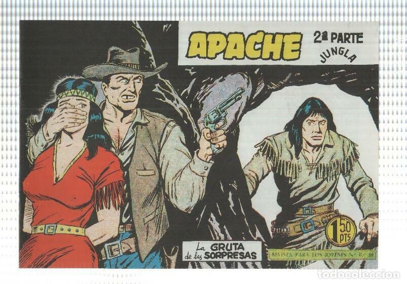 Fumetti: Facsimil: Apache segunda serie numero 30: La gruta de las sorpresas - Claudio Tinoco