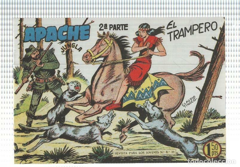 Fumetti: Facsimil: Apache segunda serie numero 35: El trampero - Claudio Tinoco