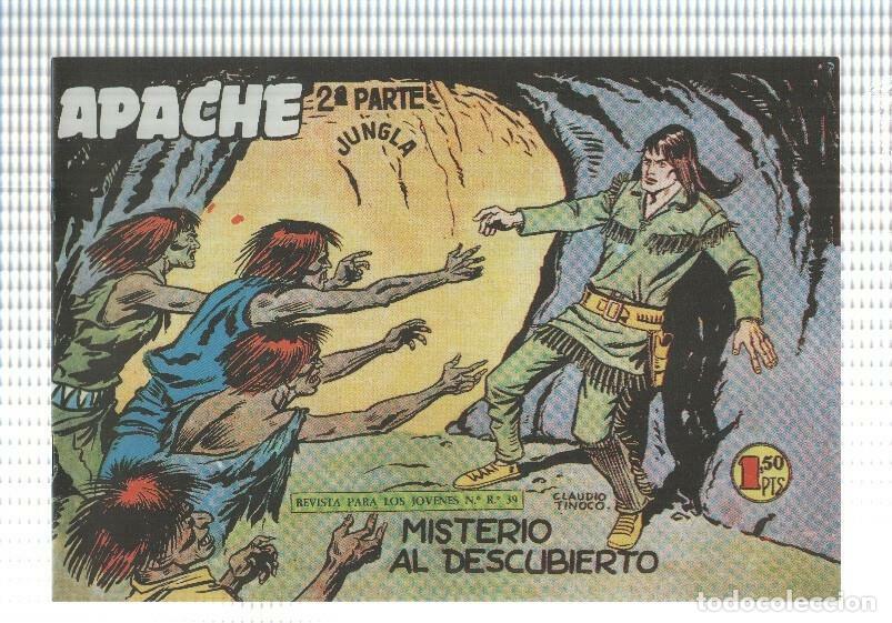 Comics: Facsimil: Apache segunda serie numero 39: Misterio al descubierto - Claudio Tinoco