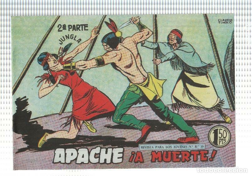 C&oacute;mics: Facsimil: Apache segunda serie numero 56: Apache a muerte - Claudio Tinoco