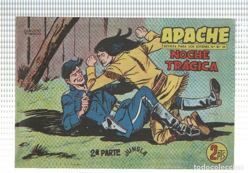 Comics: Facsimil: Apache segunda serie numero 75: Noche tragica - Claudio Tinoco
