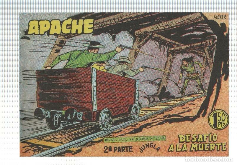 Comics: Facsimil: Apache segunda serie numero 65: Desafio a la muerte - Claudio Tinoco