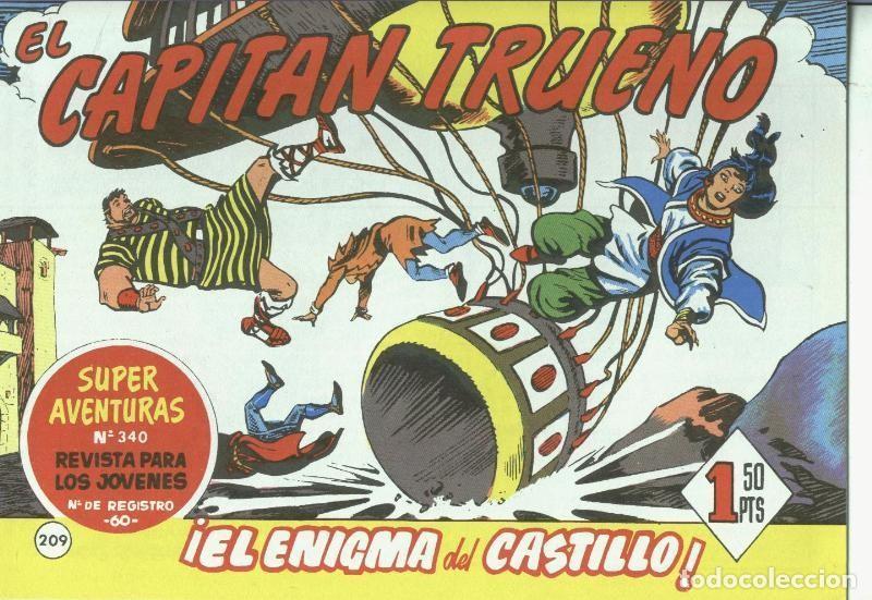 Comics : El Capitan trueno facsimil numero 209: El enigma del castillo - Angel Pardo-Victor Mora