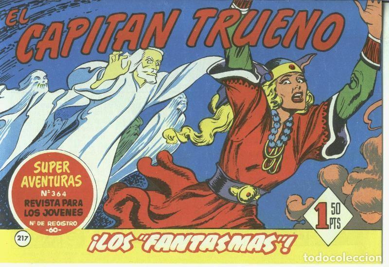 C&oacute;mics: El Capitan trueno facsimil numero 217: Los fantasmas - Angel Pardo-Victor Mora