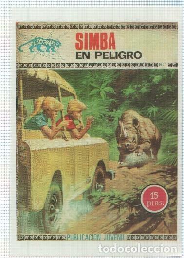 C&oacute;mics: Ficha tebeo numerada 370: Leopardo: Simba en peligro, edit Toray - - Foto 1