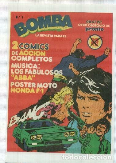 Fumetti: Ficha tebeo numerada 382: Bomba revista suplemento de Pronto, edic Publicaciones Heres -