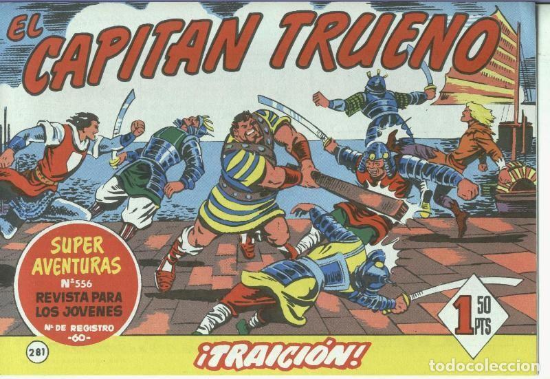 C&oacute;mics: El Capitan trueno facsimil numero 281: Traicion - Angel Pardo-Victor Mora