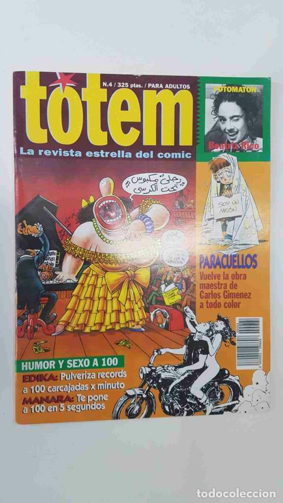 C&oacute;mics: Revista Totem num 4: a&ntilde;o I (abril 1994): Manara Click 3, Fotomaton Beatriz Rico - NULL