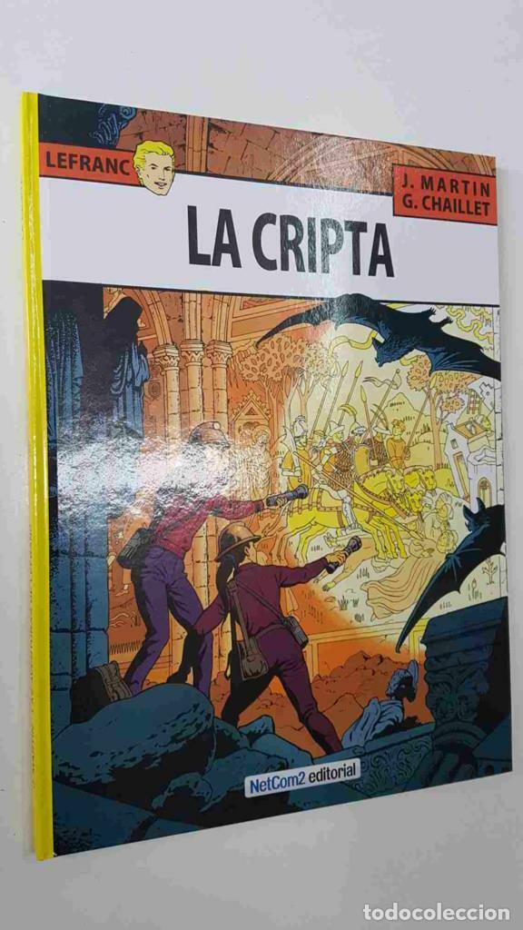 C&oacute;mics: Las aventuras de Lefranc volumen 09: La cripta - Jacques Martin-G.Chaillet - Foto 1