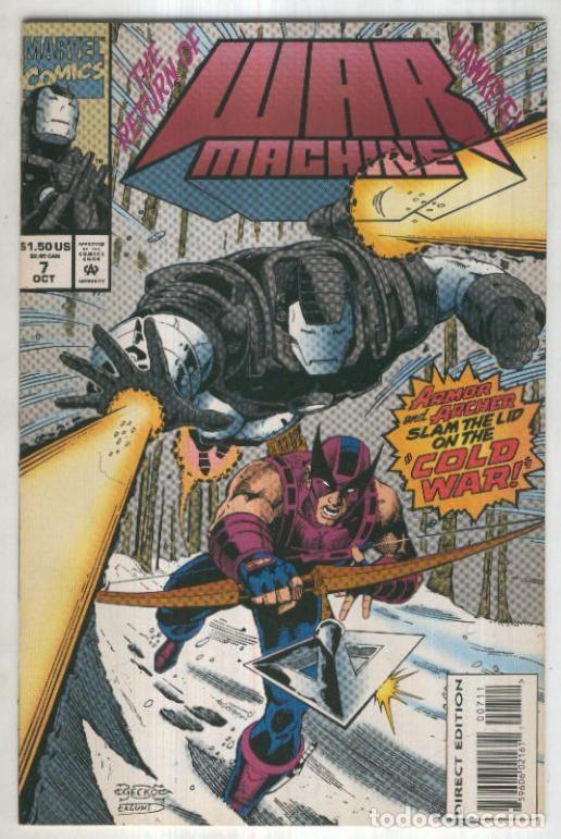 C&oacute;mics: WAR MACHINE Vol.1, No.07: Cold War - Scott Benson and Len Kaminski - Foto 1