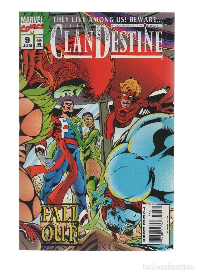 C&oacute;mics: THE CLANDESTINE, Volume 01 Numero 09: Home Truths (Marvel Comics) - Alan Davis - Foto 1