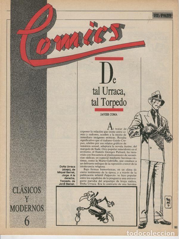C&oacute;mics: Comics.Los: clasicos y modernos: fasciculo 06 - Javier Coma - Foto 1