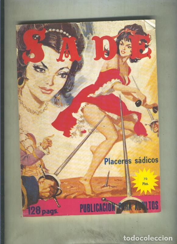 C&oacute;mics: Sade: Placeres sadicos (numerado 1 en trasera) - Varios - Foto 1