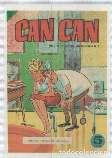 Fumetti: Ficha tebeo numerada 475: Can Can segunda epoca, edit Bruguera (dibujo varios) -