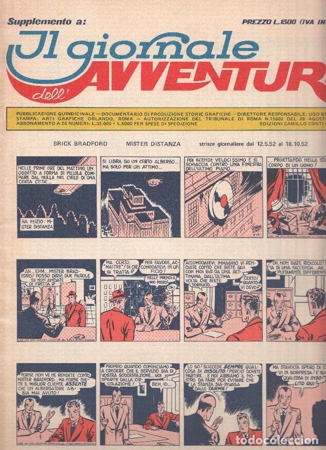 Comics: Il giornale dell'Avventura: Brick Bradford: Mister Distanza - Clarence Gray