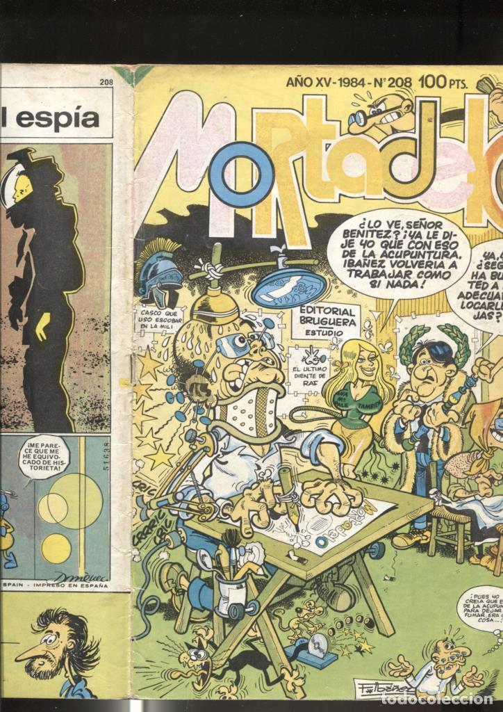 C&oacute;mics: Super Mortadelo numero 208: (numerado 4 en trasera) - Varios - Foto 1