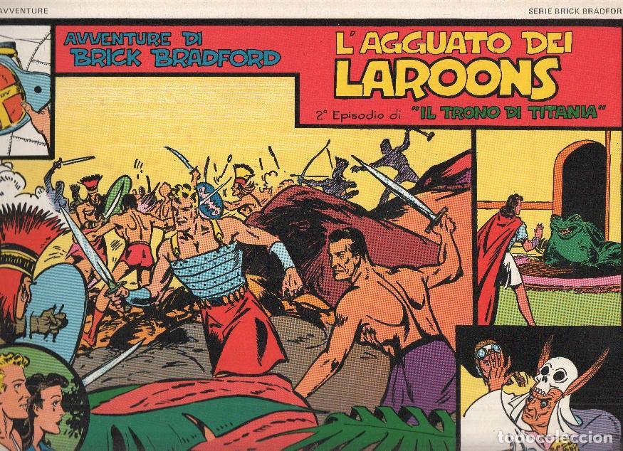 Comics: Brick Bradford numero 18: 9&ordf; avventura: 2&ordf; parte de Il trono di Titania - Clarence Gray-Williams Ri