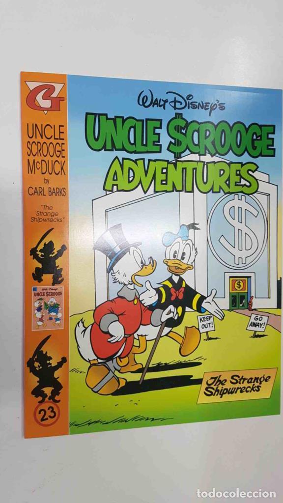 Comics: Walt Disney: Uncle Scrooge Adventures num 23 in color by Carl Barks (04/08/97) - The Strange Shipwre
