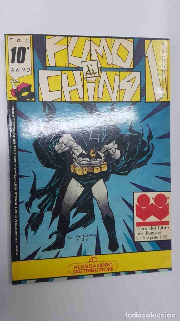 Comics: Fanzine: Fumo di China num 1 - Lucca 20 anni, Bill Sienkiewicz. Fiera del Libro per Ragazzi 2/5/1987