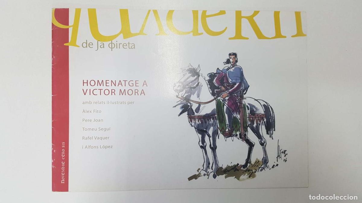 Comics: Quardern de Sa Fireta num 5: Homenatge a Victor Mora. 14a fireta de llibres tebeos vells Pati de la