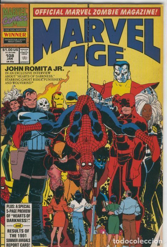 C&oacute;mics: Marvel Age numero 108 de 1992 - Varios - Foto 1