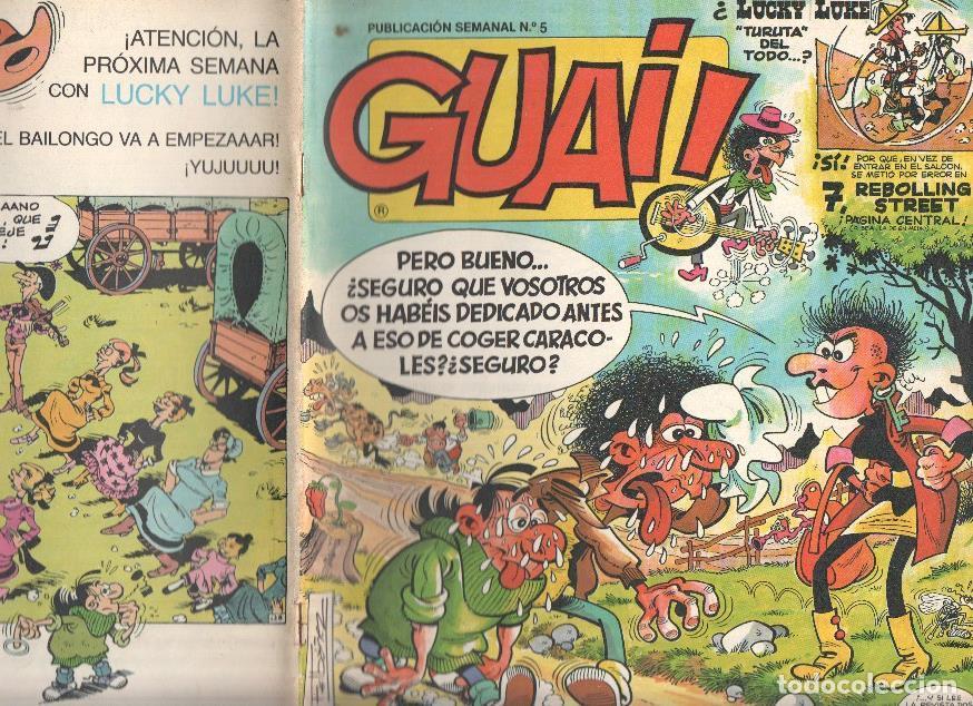C&oacute;mics: Guai publicacion semanal numero 005: Chicha, Tato y Clodoveo de Francisco Iba&ntilde;ez - varios